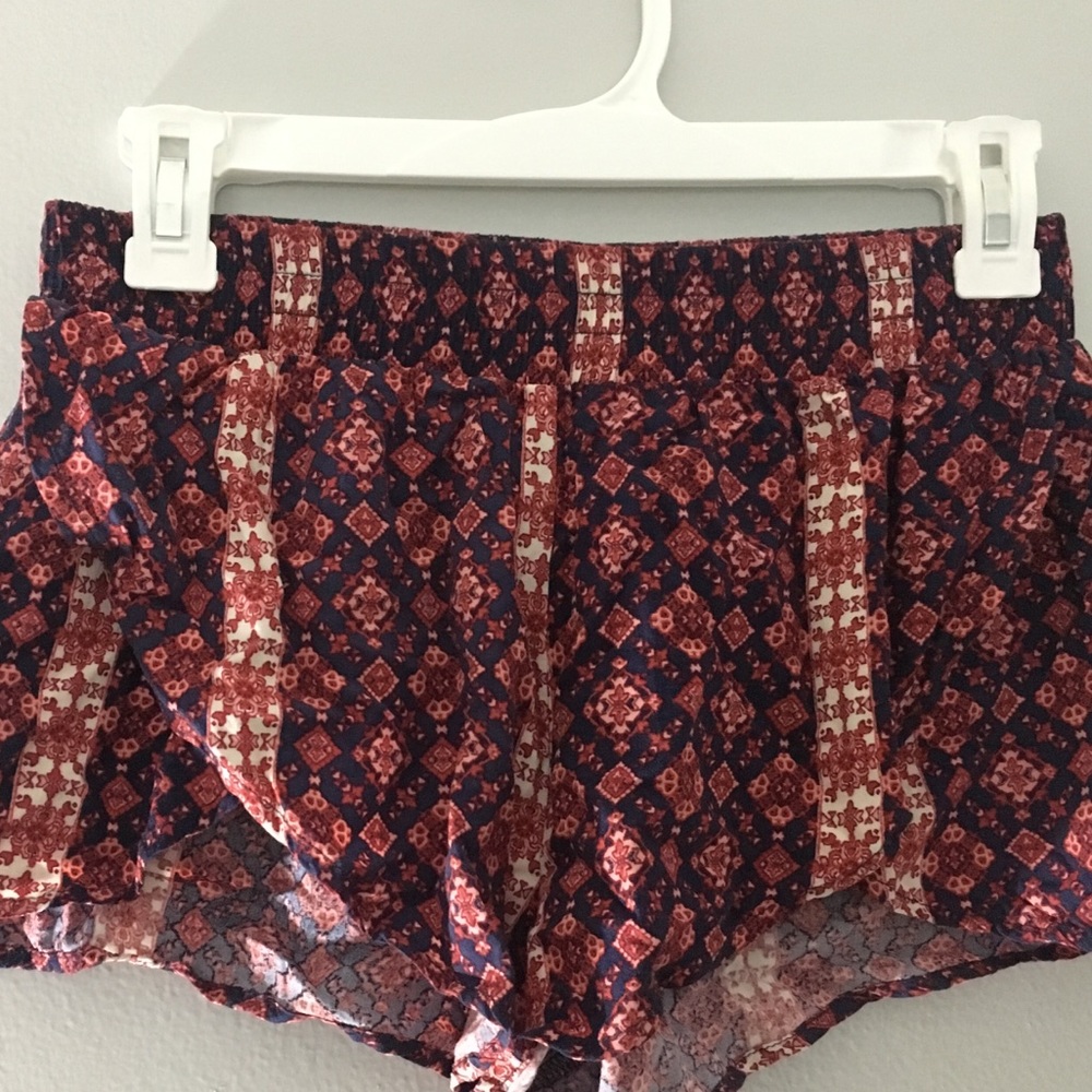 Flowy Patterned Shorts
